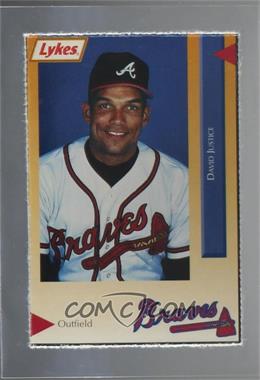 1994 Lykes Atlanta Braves - [Base] #_DAJU - David Justice [Noted]