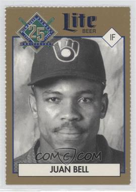 1994 Miller Brewing Milwaukee Brewers 25 Year Commemorative - [Base] #_JUBE - Juan Bell