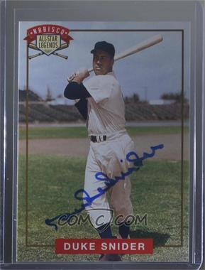 1994 Nabisco All-Star Legends - [Base] - Autographs #_DUSN - Duke Snider