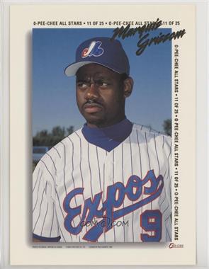 1994 O-Pee-Chee - All-Stars - Jumbo #11 - Marquis Grissom [Noted]