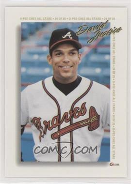 1994 O-Pee-Chee - All-Stars #24 - David Justice