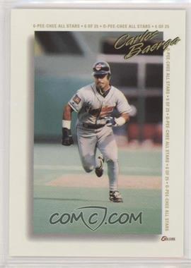 1994 O-Pee-Chee - All-Stars #6 - Carlos Baerga