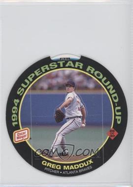 1994 Oscar Mayer Superstar Round-Up Pop-Up Discs - Food Issue [Base] #26 - Greg Maddux