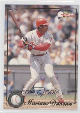 1994 Pacific Crown Collection - All-Latino All-Star Team #8 - Mariano Duncan