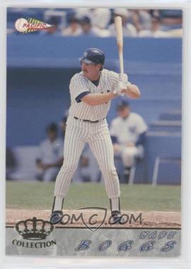 1994 Pacific Crown Collection - [Base] #421 - Wade Boggs [Good to VG‑EX]