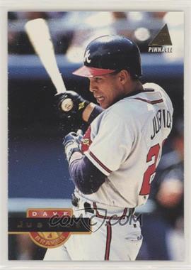 1994 Pinnacle - [Base] #40 - David Justice [EX to NM]