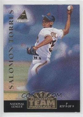 1994 Pinnacle - Rookie Team Pinnacle #RTP 9 - Mark Hutton, Salomon Torres