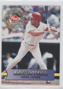 1994 Post Canadian Champion Series - Food Issue [Base] #16 - Lenny Dykstra