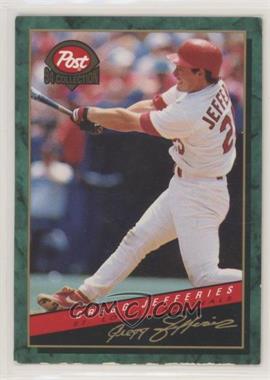 1994 Post Collection - [Base] #28 - Gregg Jefferies [Good to VG‑EX]