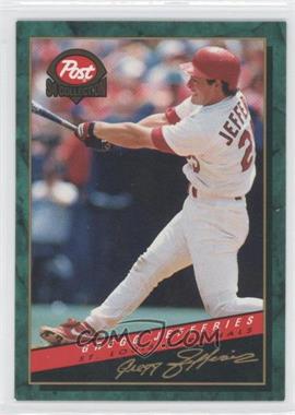 1994 Post Collection - [Base] #28 - Gregg Jefferies