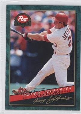 1994 Post Collection - [Base] #28 - Gregg Jefferies