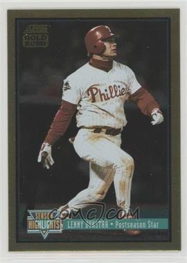 1994 Score - [Base] - Gold Rush #624 - Lenny Dykstra