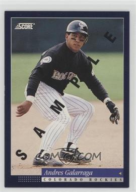 1994 Score - [Base] - Samples #8 - Andres Galarraga