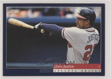 1994 Score - [Base] #422 - David Justice