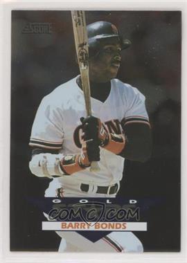 1994 Score - Gold Stars #1 - Barry Bonds [EX to NM]