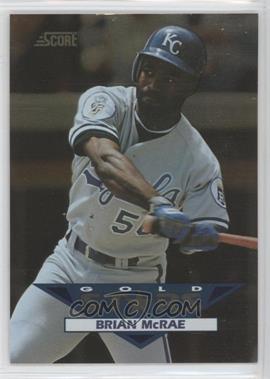 1994 Score - Gold Stars #60 - Brian McRae