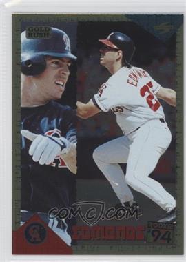 1994 Score Rookie & Traded - [Base] - Gold Rush #RT160 - Jim Edmonds