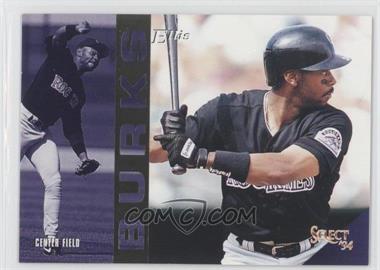 1994 Score Select - [Base] #287 - Ellis Burks