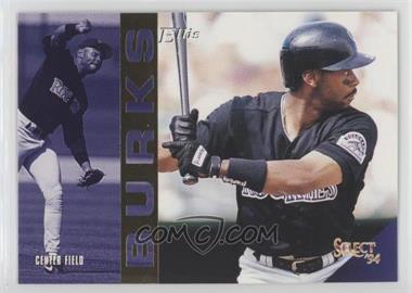 1994 Score Select - [Base] #287 - Ellis Burks