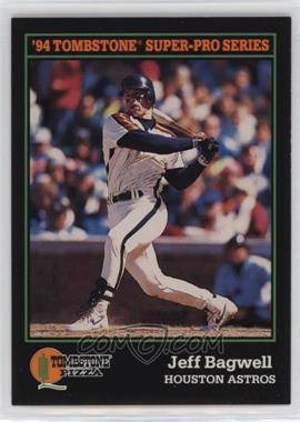 1994 Score Tombstone Pizza - Food Issue [Base] #1 - Jeff Bagwell