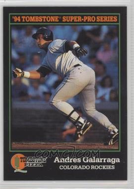 1994 Score Tombstone Pizza - Food Issue [Base] #5 - Andres Galarraga
