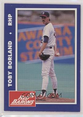 1994 Scranton/Wilkes-Barre Red Barons Team Issue - [Base] #_TOBO - Toby Borland