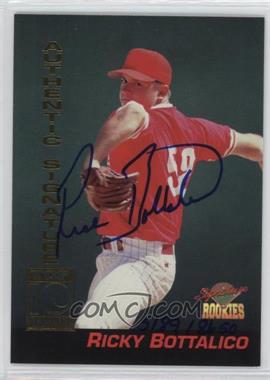 1994 Signature Rookies - [Base] - Signatures #3 - Ricky Bottalico /8650