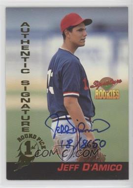 1994 Signature Rookies - [Base] - Signatures #30 - Jeff D'Amico /8650