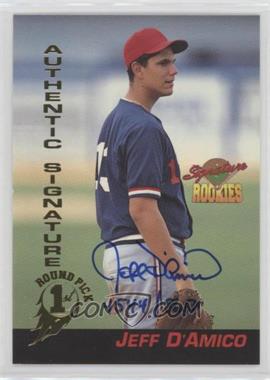 1994 Signature Rookies - [Base] - Signatures #30 - Jeff D'Amico /8650