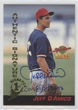 1994 Signature Rookies - [Base] - Signatures #30 - Jeff D'Amico /8650