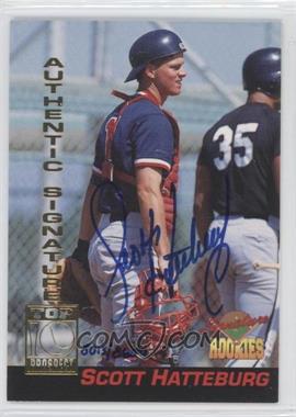 1994 Signature Rookies - [Base] - Signatures #8 - Scott Hatteberg /8650