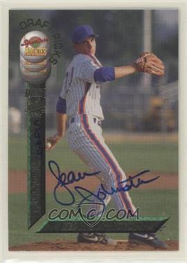 1994 Signature Rookies Draft Picks - [Base] - Autographs #33 - Sean Johnston /7750