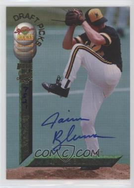 1994 Signature Rookies Draft Picks - [Base] - Autographs #65 - Jaime Bluma /7750