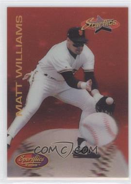 1994 Sportflics 2000 - [Base] #187 - Matt Williams