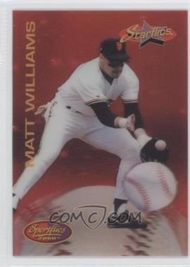 1994 Sportflics 2000 - [Base] #187 - Matt Williams