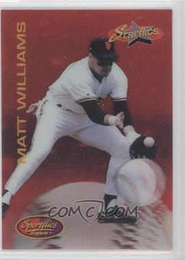 1994 Sportflics 2000 - [Base] #187 - Matt Williams