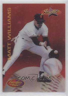 1994 Sportflics 2000 - [Base] #187 - Matt Williams