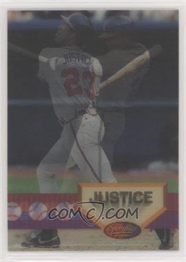 1994 Sportflics 2000 - [Base] #6 - David Justice