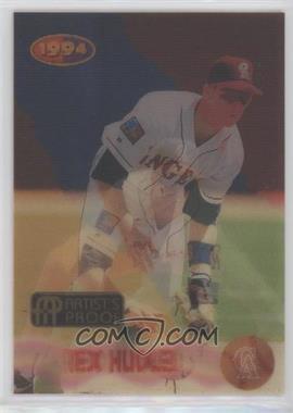 1994 Sportflics 2000 Rookie & Traded - [Base] - Artist's Proof #141 - Rex Hudler