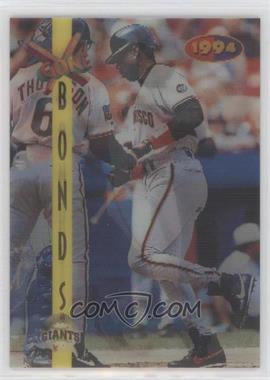 1994 Sportflics 2000 Rookie & Traded - Going, Going Gone #GG8 - Barry Bonds