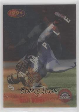 1994 Sportflics 2000 Rookie & Traded - Sample #20 - Ellis Burks