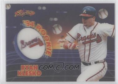 1994 Sportflics 2000 Rookie & Traded - Starflics #TR9 - Ryan Klesko /5000