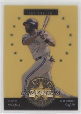 1994 Studio - Series Stars - Gold Without Serial Number #5 - Joe Carter /5000