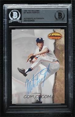 1994 Ted Williams Card Company - [Base] #31 - Mark Fidrych [BAS BGS Authentic]