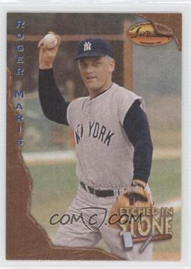 1994 Ted Williams Card Company - Etched in Stone #ES7 - Roger Maris