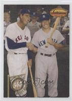 Mickey Mantle, Ted Williams