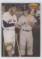 Mickey Mantle, Ted Williams