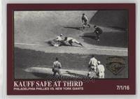 Kauff Safe at Third (Benny Kauff)