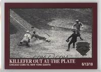 Killefer Out at the Plate