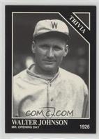 Walter Johnson [Noted]